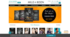 Desktop Screenshot of millsandboon.co.uk